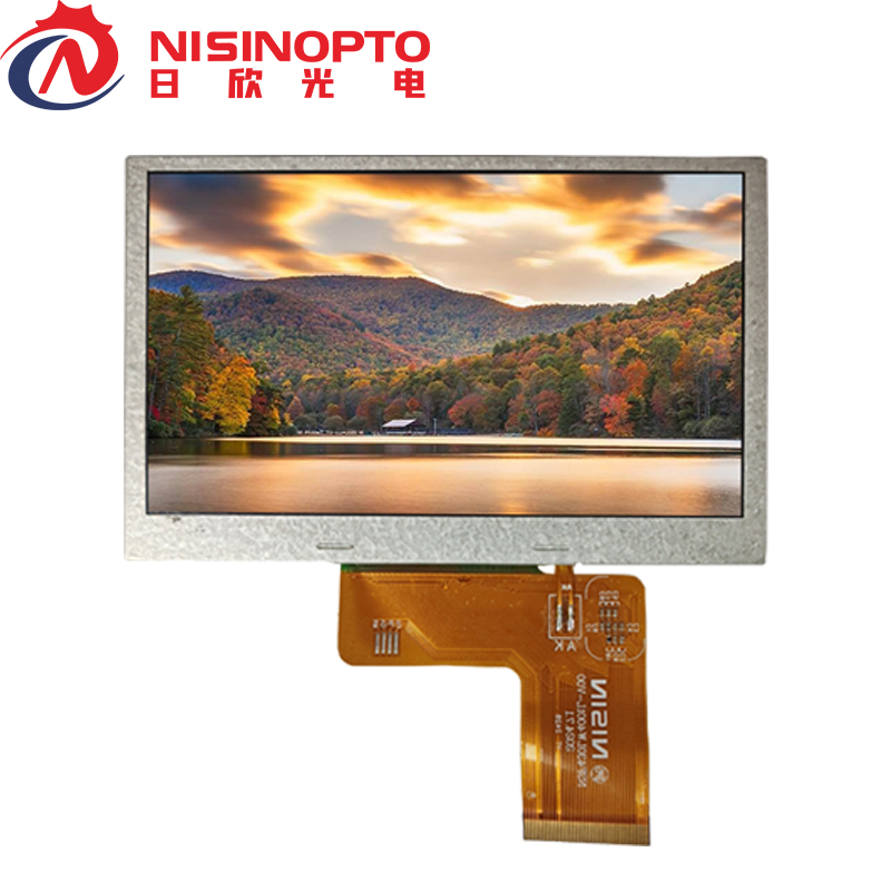 4.3寸800*480TFT液晶显示屏适用家居医疗工业仪表仪器监控显示