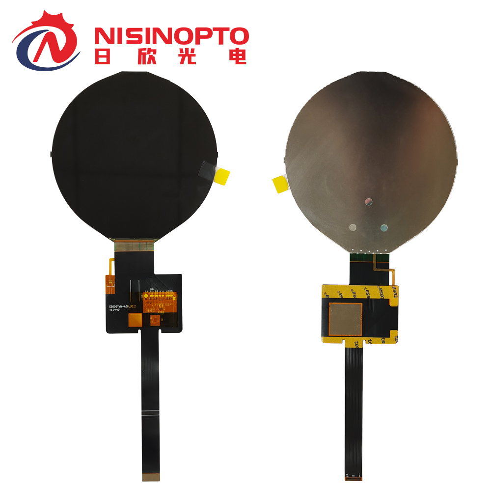 5.0寸1080*1080圆形TFT液晶屏高显分辨率屏