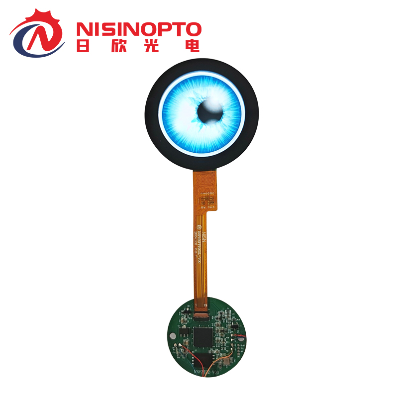 1.6寸400*400串口圆形屏TFT屏带板编程小家电智能穿戴机器人屏幕