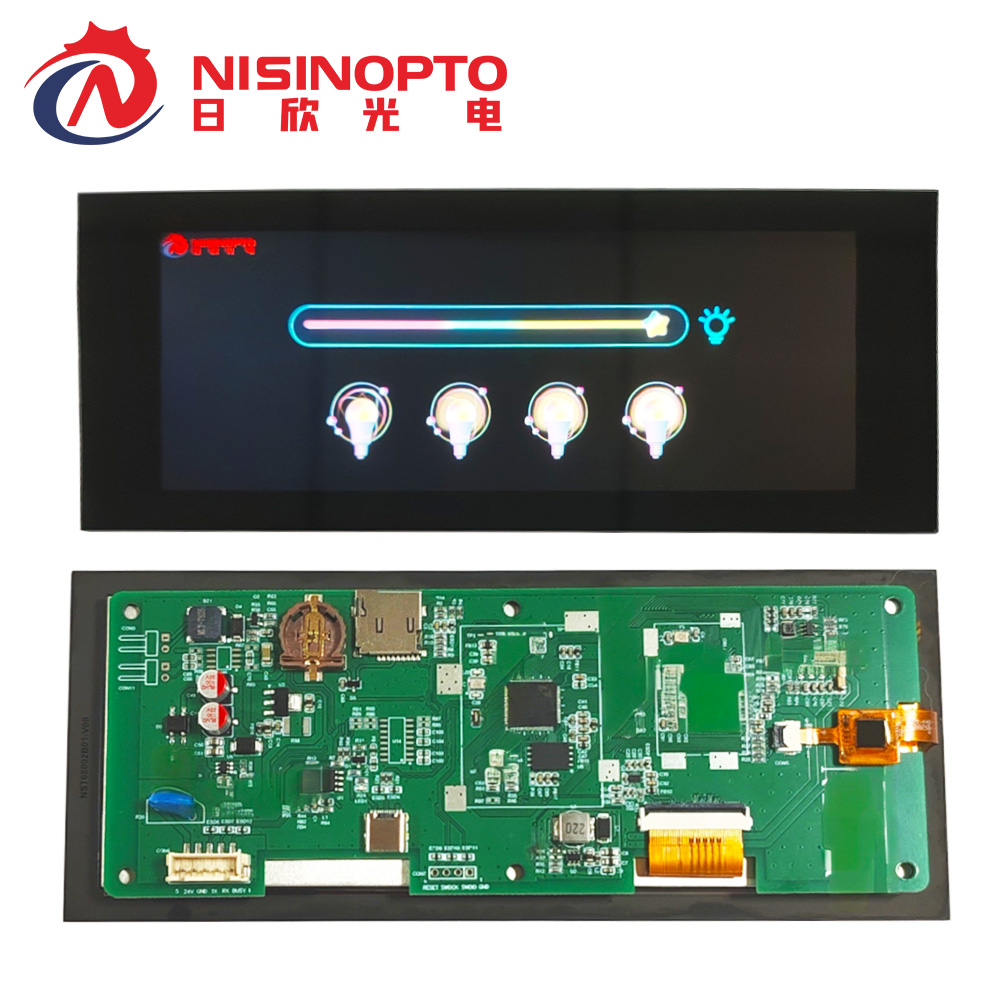 6.86寸480*1280电容触摸串口INCELL显示屏