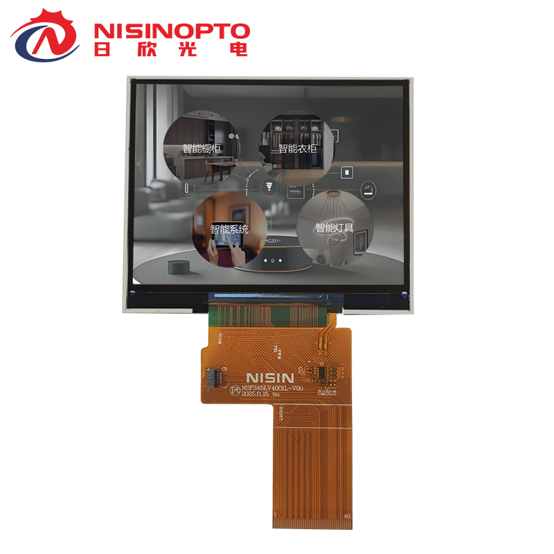 3.45寸640*480TFT液晶显示屏幕家居家电中控工控医疗触摸总成屏幕