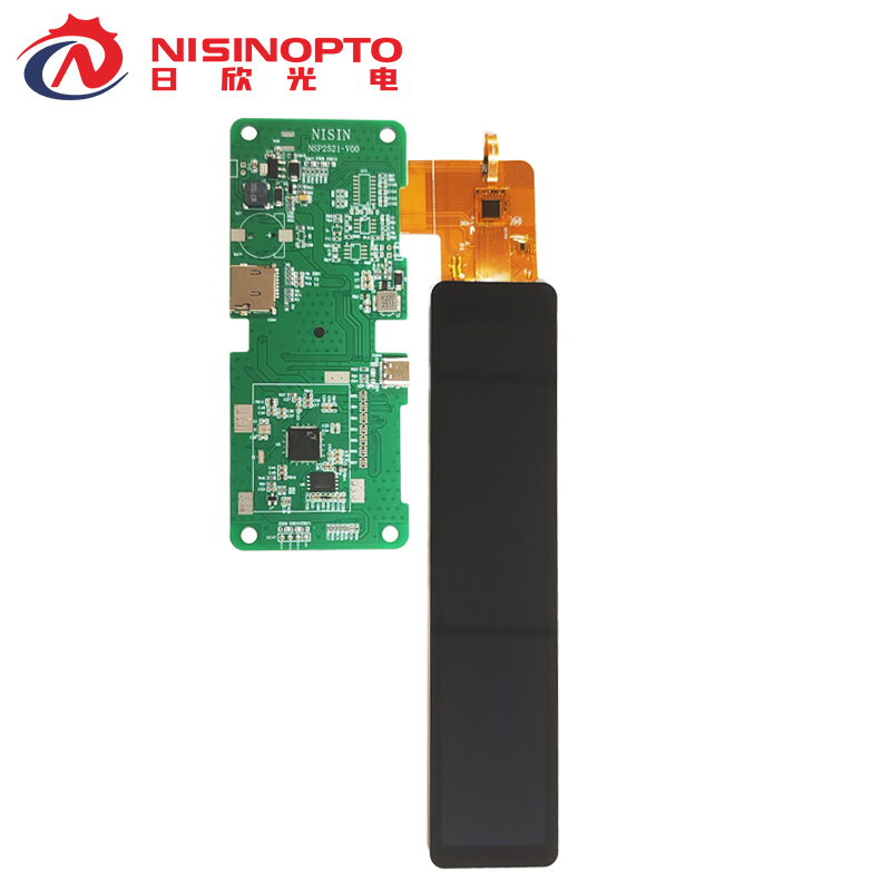 6.9寸280*1424智能家居家电触摸串口屏带程序定制中控屏