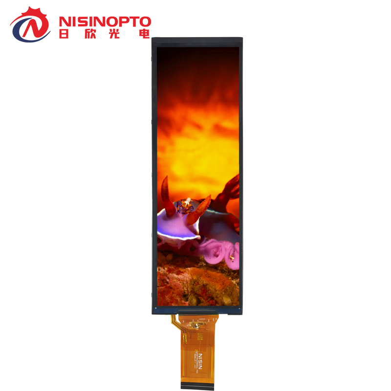 7.84寸400*1280TFT显示模组低耗宽温智能家居家电显示中控屏幕